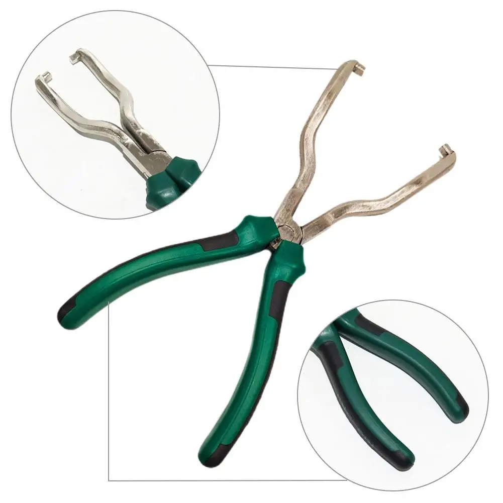 Automobile Caliper Fuel Pipe Pliers Joint Filter Caliper Oil Tubing Connector Quick Removal Pliers Urea Tube Clamp Repair Tool