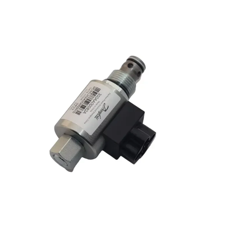 Electromagnetic directional valve B22040000182, used as a component of Sany front suspension concrete pump