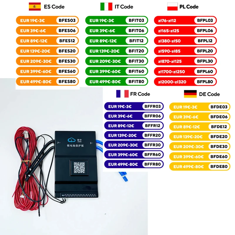 JK2A24S15P 8S-24S 150A  smart bms 24V 36V 48V 72V Lithium battery protection board