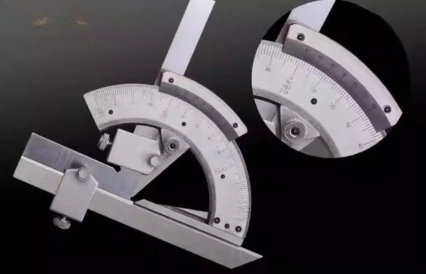 

Stainless steel angle ruler 0-320 ruler industrial grade vernier protractor angle ruler angle measuring instrument