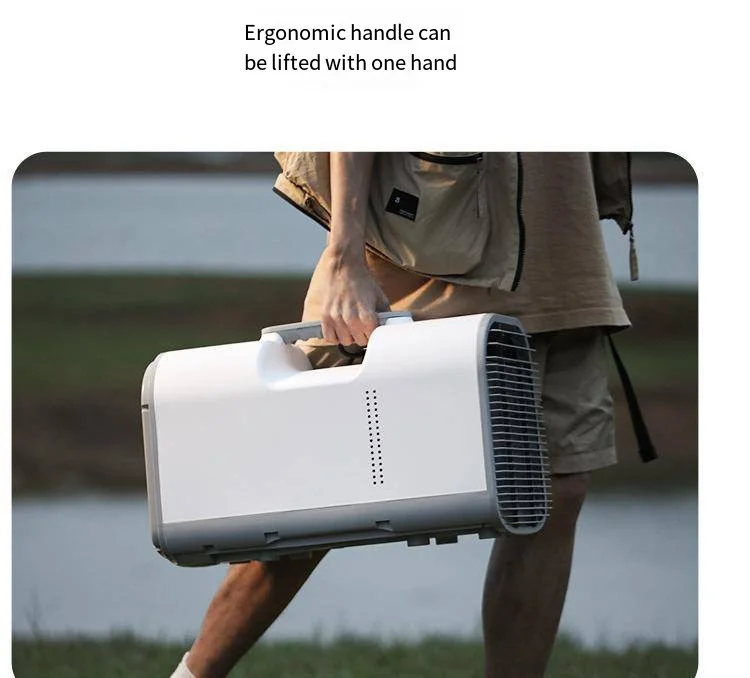 High Efficiency 600W Portable Air Conditioner 4777BTU Fast Cooling Free Drainage Installation Energy Saving for Cars RVs Hotels