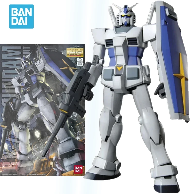 

Bandai Original Anime GUNDAM Model MG 1/100 RX-78-2 GUNDAM G3 Ver2.0 Action Figure Assembly Model for Children Toys Gifts