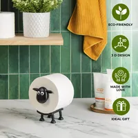 3/1pcs Sheep Toilet Roll Holder Funny Resin Sheep Roll Paper Holder Creative Stackable Animal Tissue Organiser
