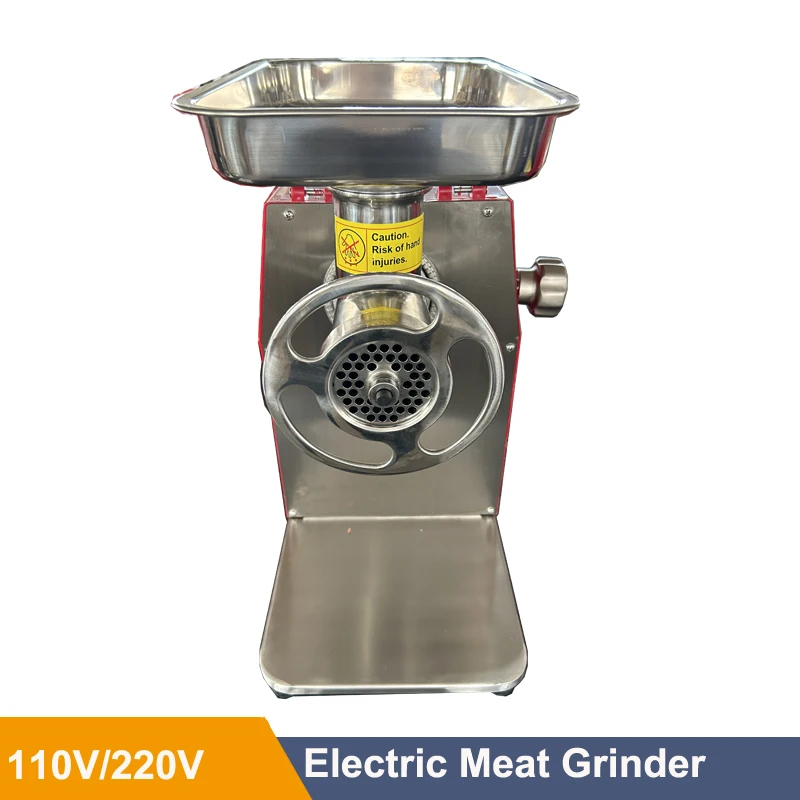 850W Electric Meat Grinders Stainless Steel Heavy Duty Mincer ​Sausage Stuffer Food Processor Home Appliances