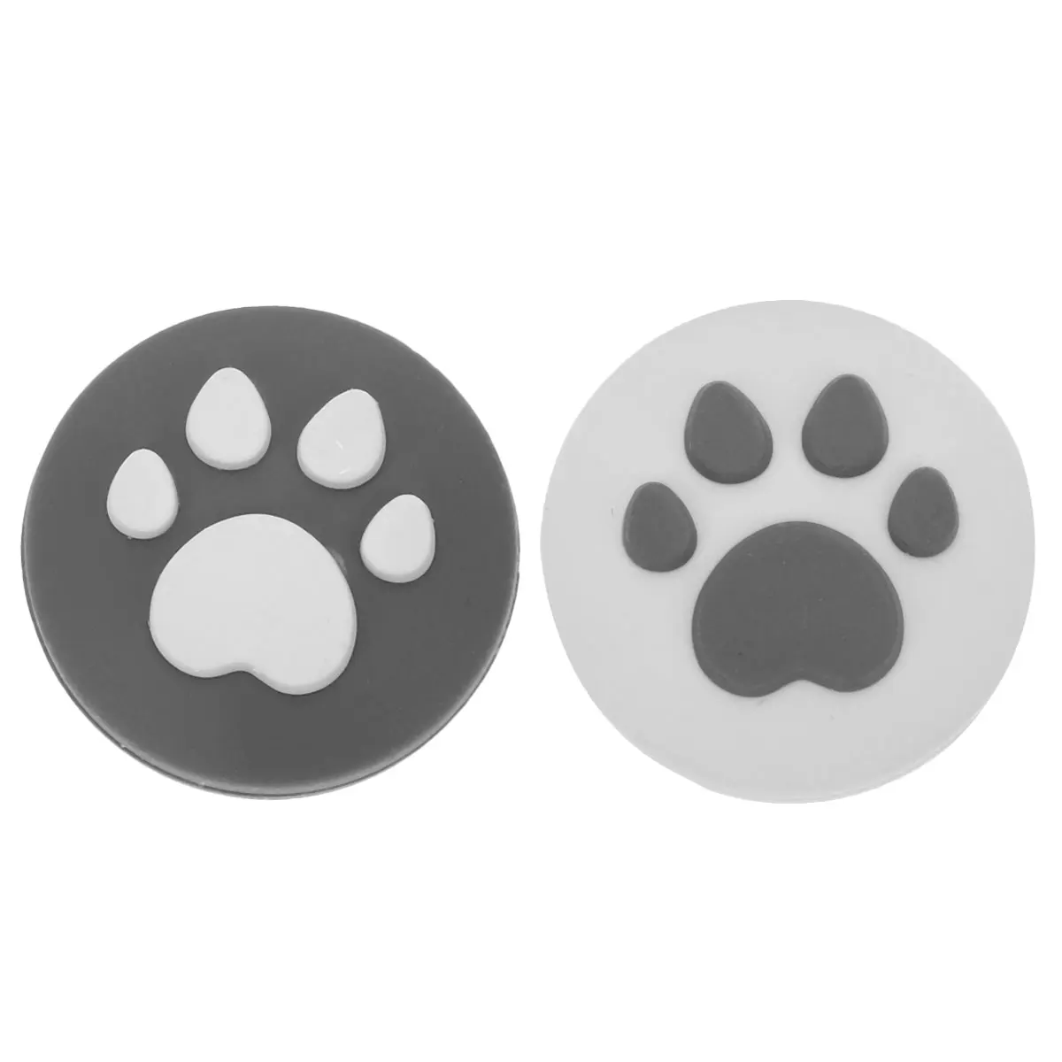 

4 Pcs Joystick Cat Claw Design Rocker Cap Silicone Sleeve Thumb Protective Cover