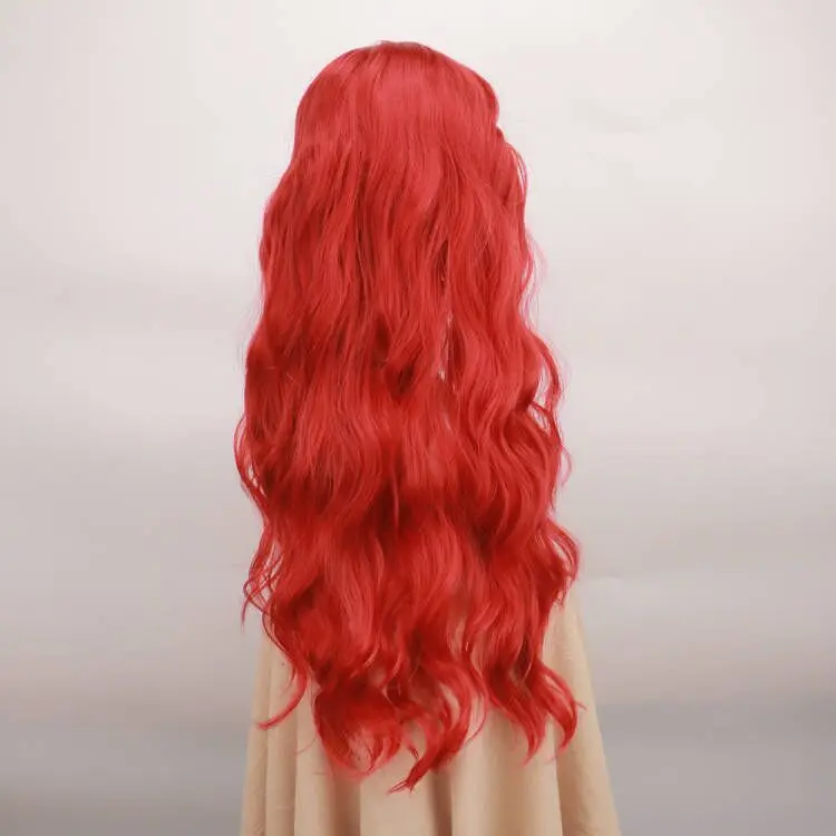 Anime Descendants 4 Cosplay Wigs For Kid Adult Accessories The Rise of Red Festive Girl Women Party Wig Halloween