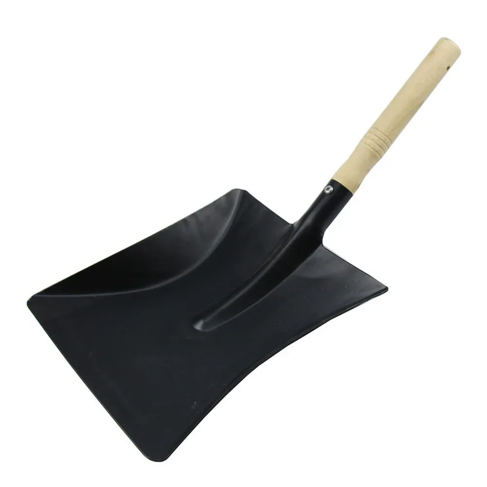 1pc Chimney Shovel For Gardening Ovens Grills Household Fireplace Tool Steel Dustpan Ash Shovel Fireplace Cleaning Tool Parts