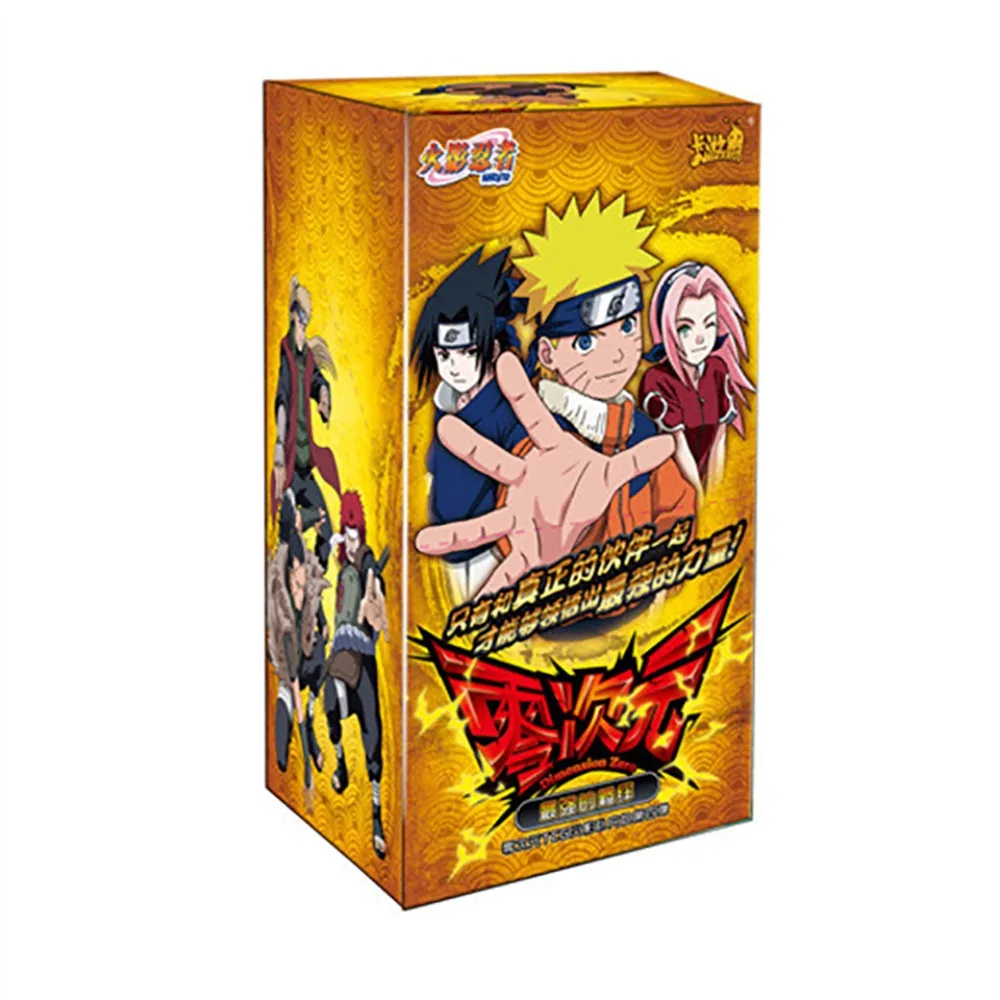 Wholesale Kayou NARUTO Card For Child Uchiha Sasuke Sarutobi Hiruzen Fantasy Battle Anime Limited Game Collection Card Kids Toys