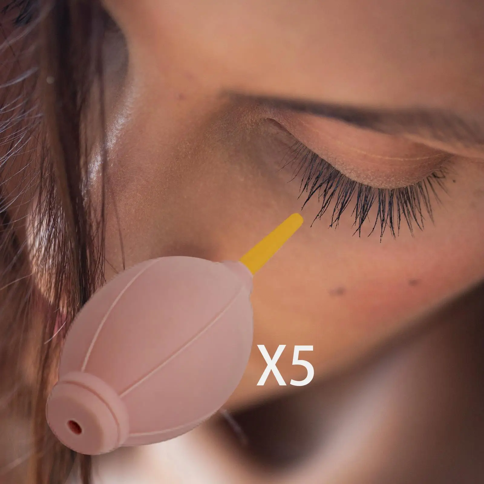 まつげエクステンションエアブロワーつけまつげドライヤークイックポンプクリーニングツール（まつげ接着剤ホルダー用）