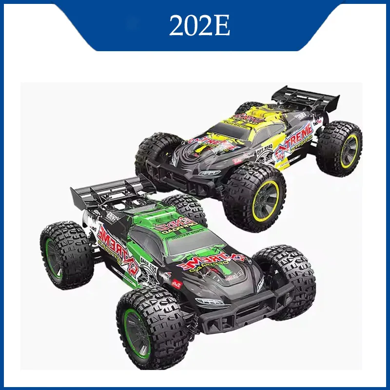 

202E 4WD 1:10 60 км/ч Бесщеточный радиоуправляемый автомобиль 4x4 Off Road с дистанционным управлением Drift Monster Truck Автомобиль Игрушки для взрослых Дети 2025