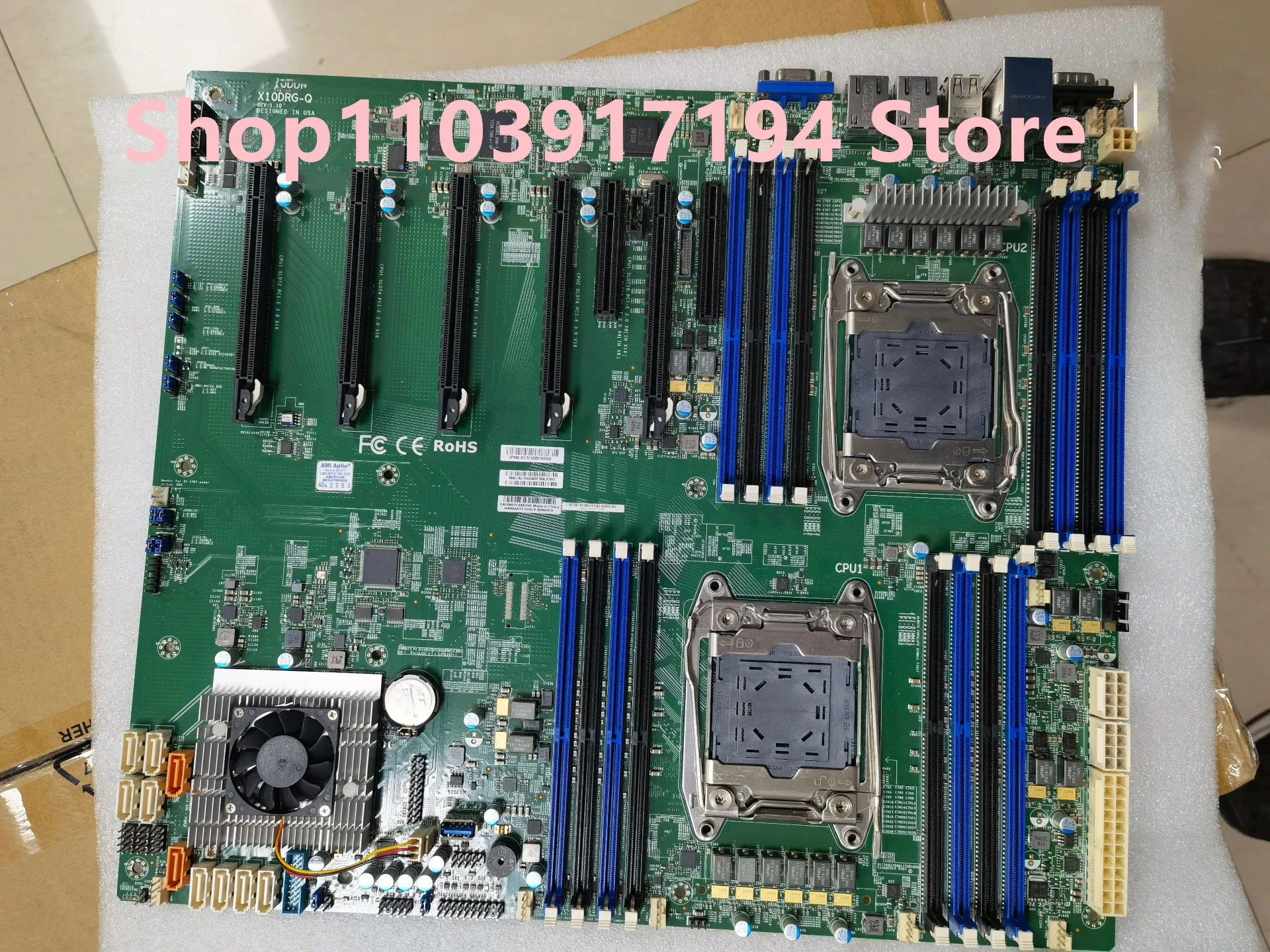 FOR Supermicro X10DRG-Q Motherboard