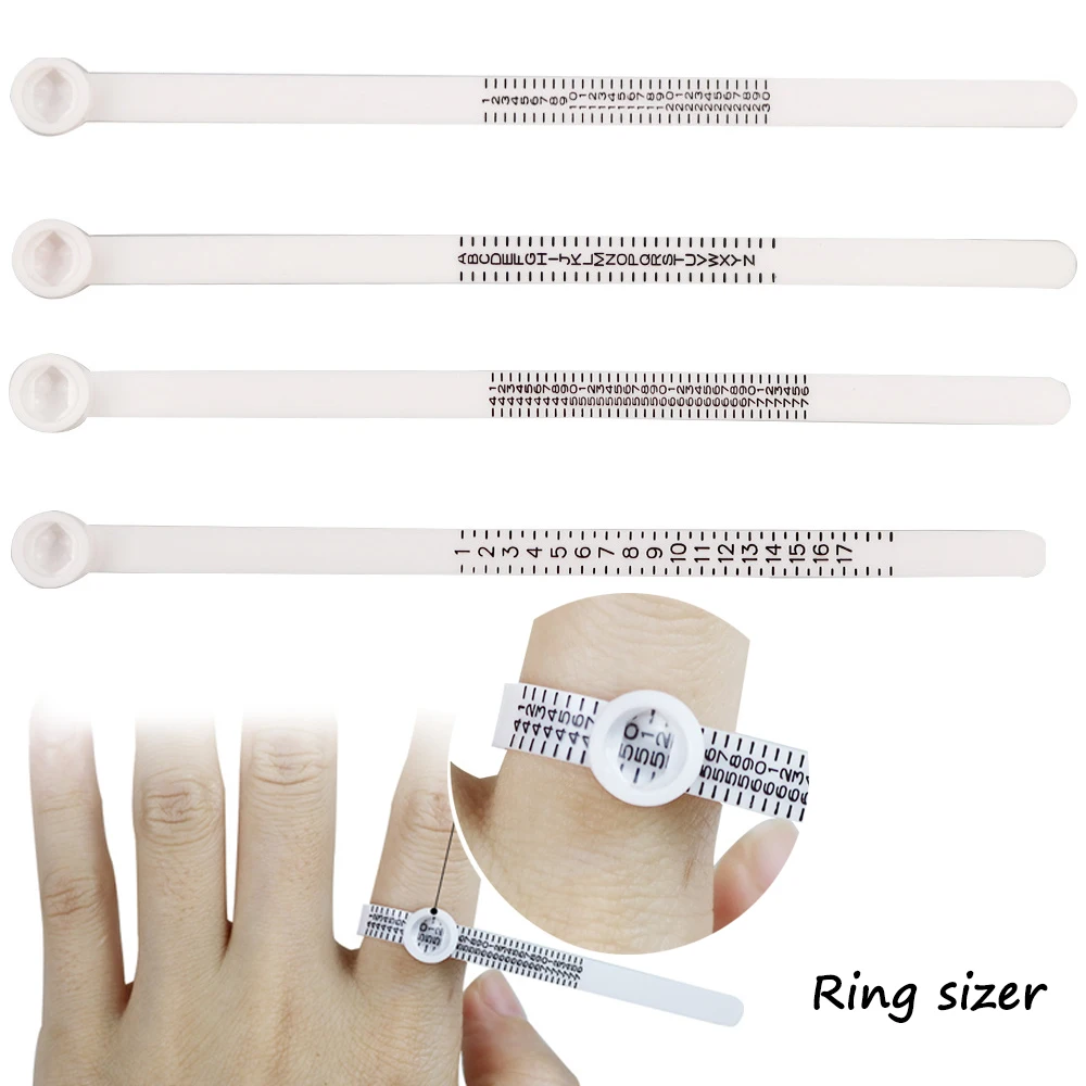 

Men and Womens With Magnifier Sizes A-Z Genuine Tester Ring Sizer Measure Finger Gauge Wedding Ring Band