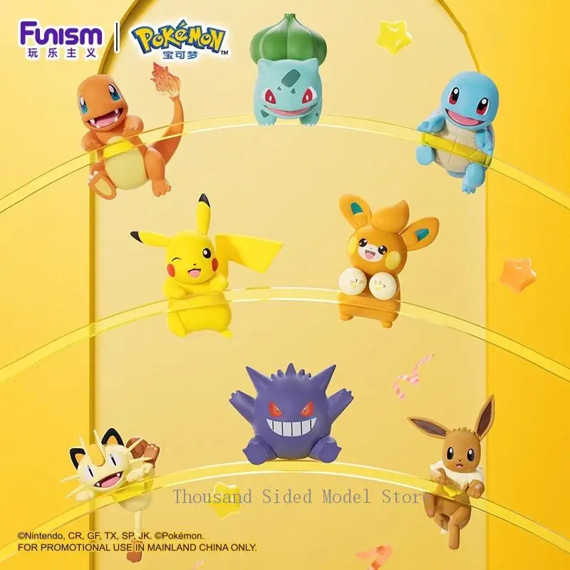in-stock-original-funism-pokemon-eevee-gengar-charmander-q-version-kawaii-computer-desktop-car-ornaments-cartoon-anime-model-toy