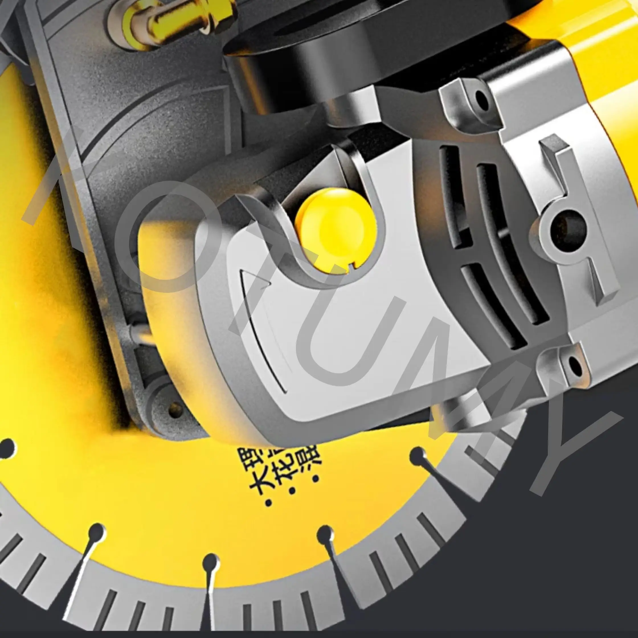 Brushless Single Piece Slotting Machine High-efficiency Cutting Slotting Machine 220V 1700W Concrete Dust-free Wall