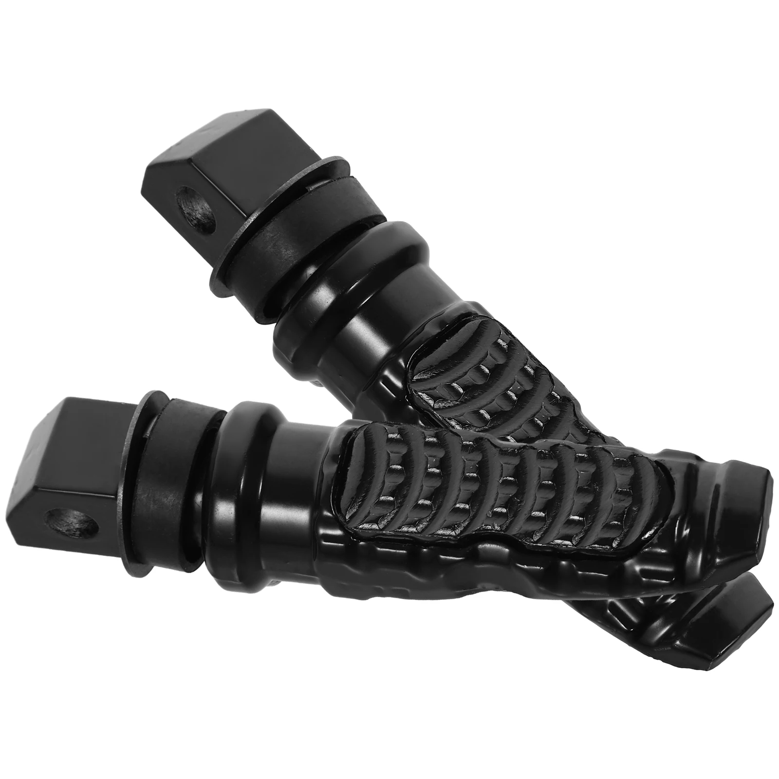 

2pcs Motorcycle Foot Pegs Aluminum Alloy Metal Pedals Rear Set Footrest for Motorbike Motorcycle Accessories Peg Pedal
