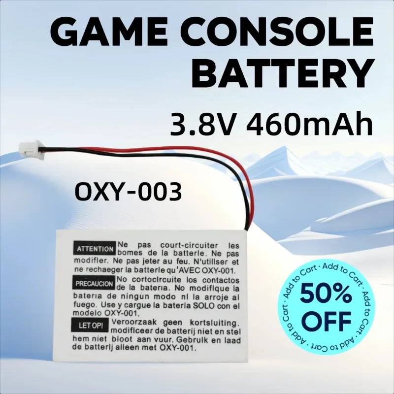 

OXY-003 OXY 003 460mAh 3.8V Game Console Battery for Nintendo GB M Consoles Replacement Li-ion Batteries