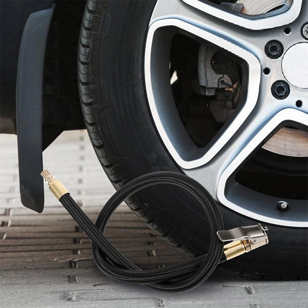 

Car Inflator Extension Hose Durable Flexible Pump Tube Repair Tool For Vehicle Truck Inflator Pump Tube Motorcycle Suv