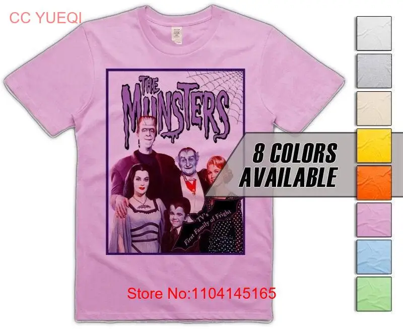 The Munsters V3 Men's T Shirt all sizes S 5XL 8 Colors available long or short sleeves