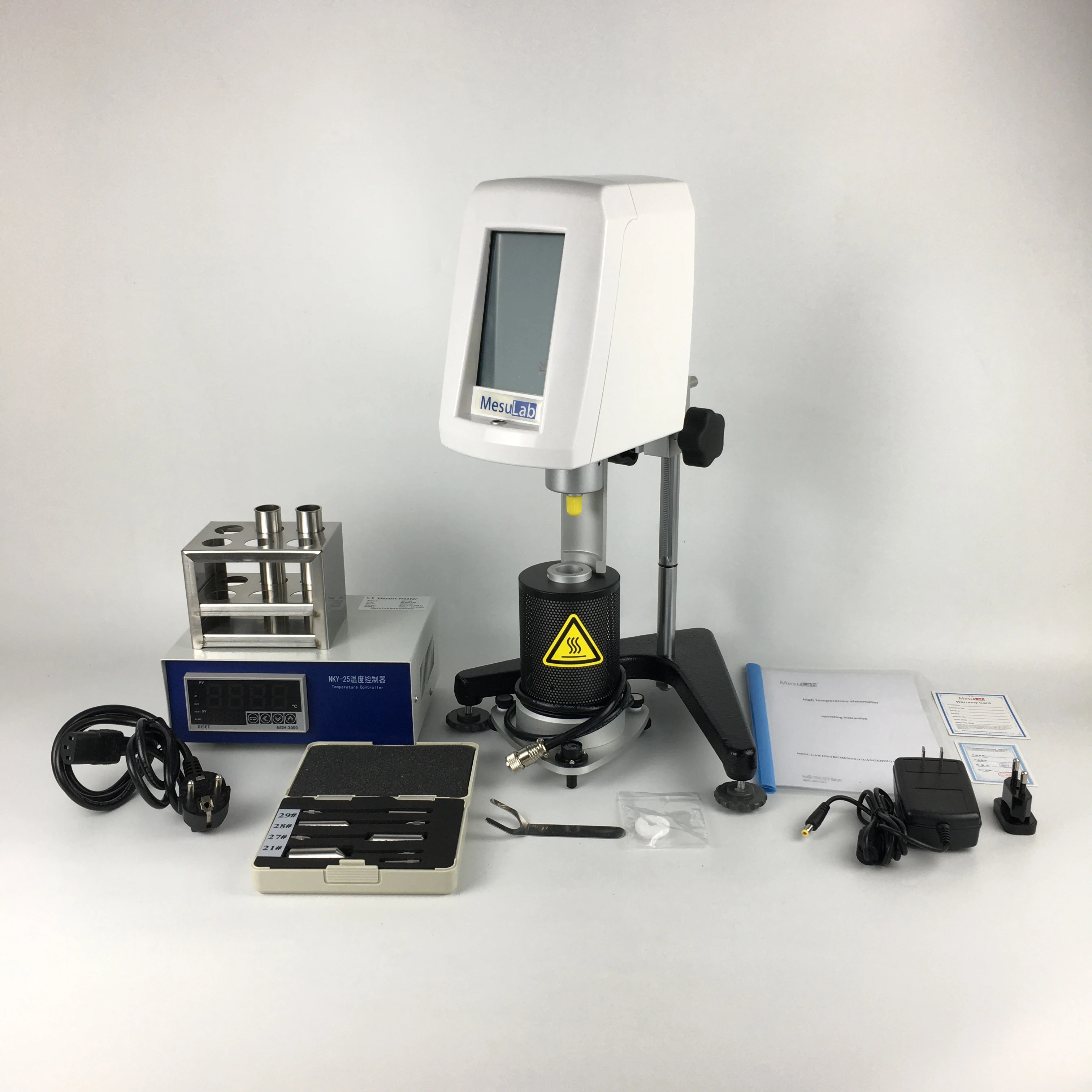 Touch Screen High Viscosity Viscosimeter High Temperature Small Sample Brinell Viscometer