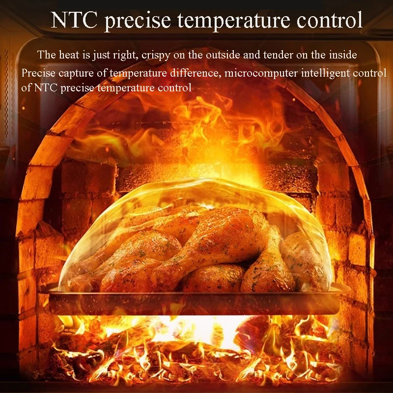 New Visual Air Fryer Oven Household 15L/20L Large Capacity Kitchen Appliance Freidora Sin Aceite 15 Litros