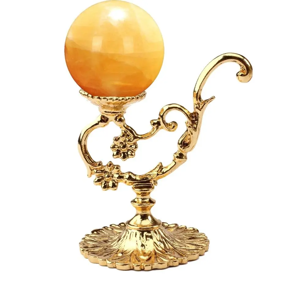 

Creative Metal Home Decoration Ornament Luxury Sphere Stand Glass Ball Stand Crystal Ball Base Display Rack