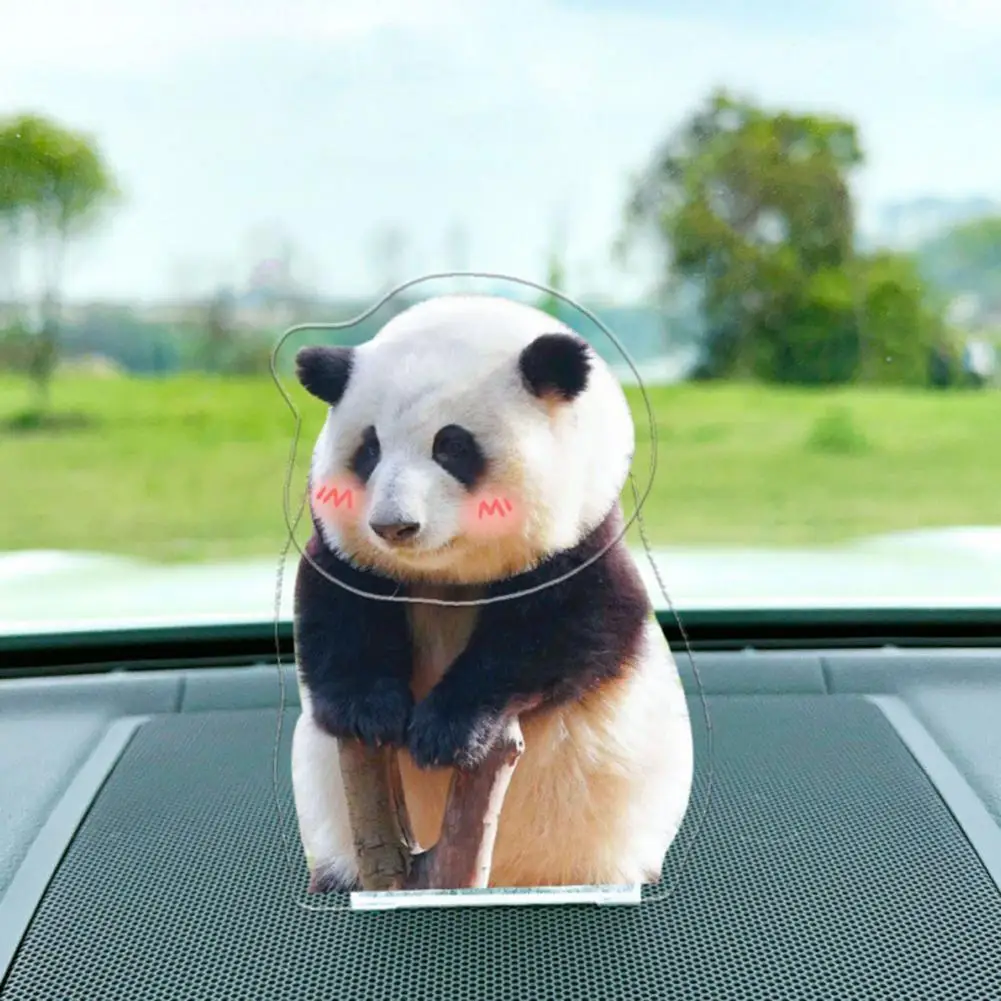 

Indoor Outdoor Car Decoration Cute Car Pet Ornament Adorable Battery Powered Pet Statue for Car with Automatic Shaking Head