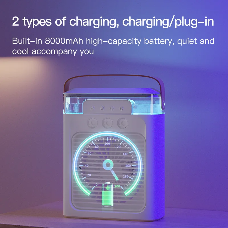 USB desktop refrigeration small air conditioner portable mobile water cooling air conditioner fan