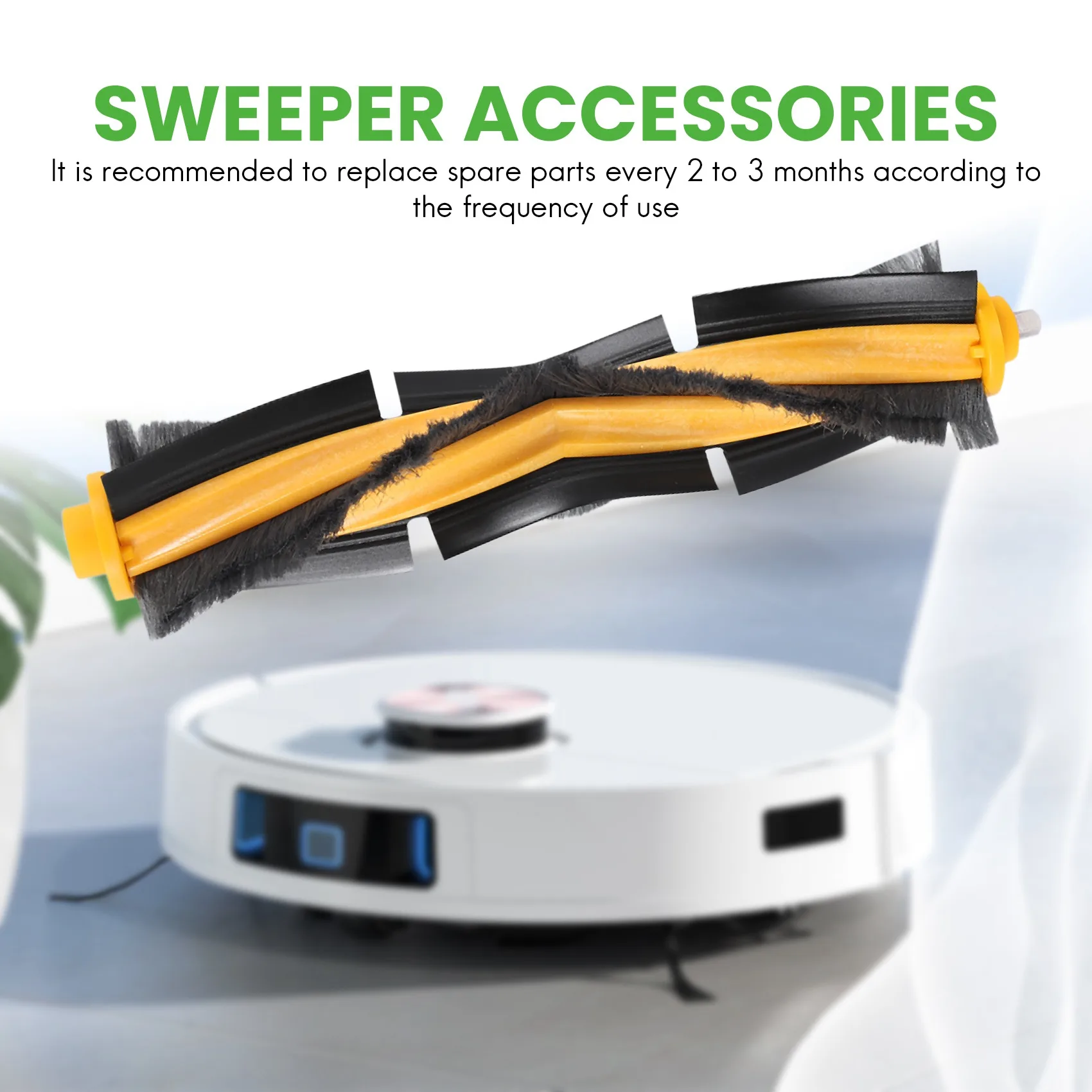 ชุดตะแกรงเปลี่ยนแปรงหลักอะไหล่สำหรับ Ecovacs deebot ozmo 900ชิ้นส่วนเครื่องดูดฝุ่น DN5G