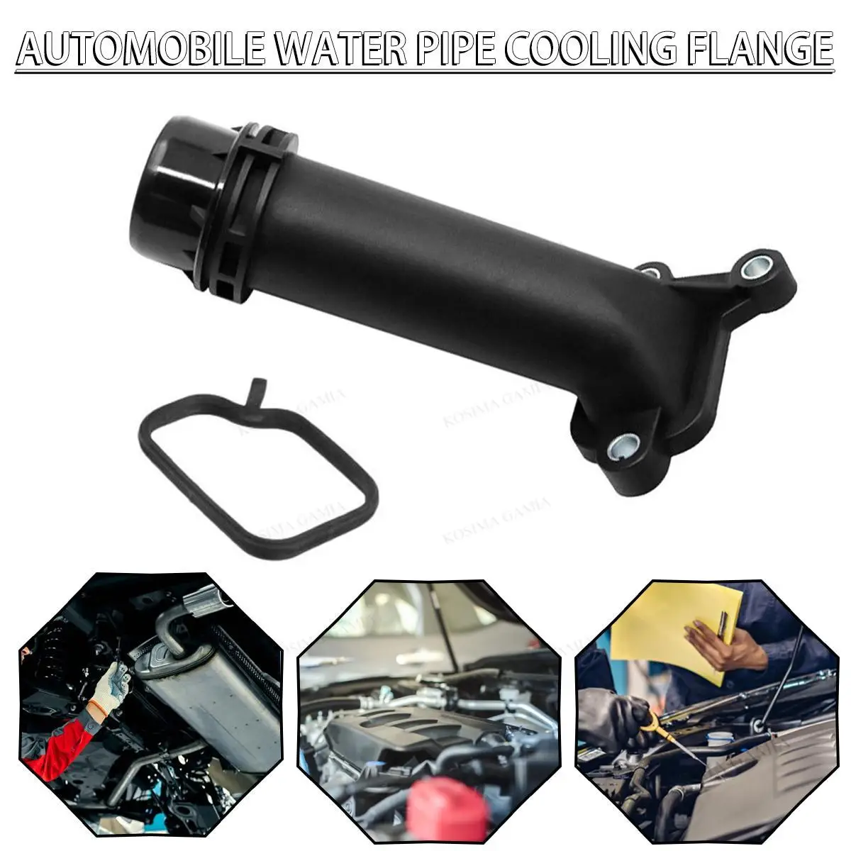 

Прецизионный алюминиевый адаптер для охлаждающей системы двигателя, простая установка своими руками, 11127810707 для BMW 1-7 серии, для BMW X1-X6, для BMW R55-R61