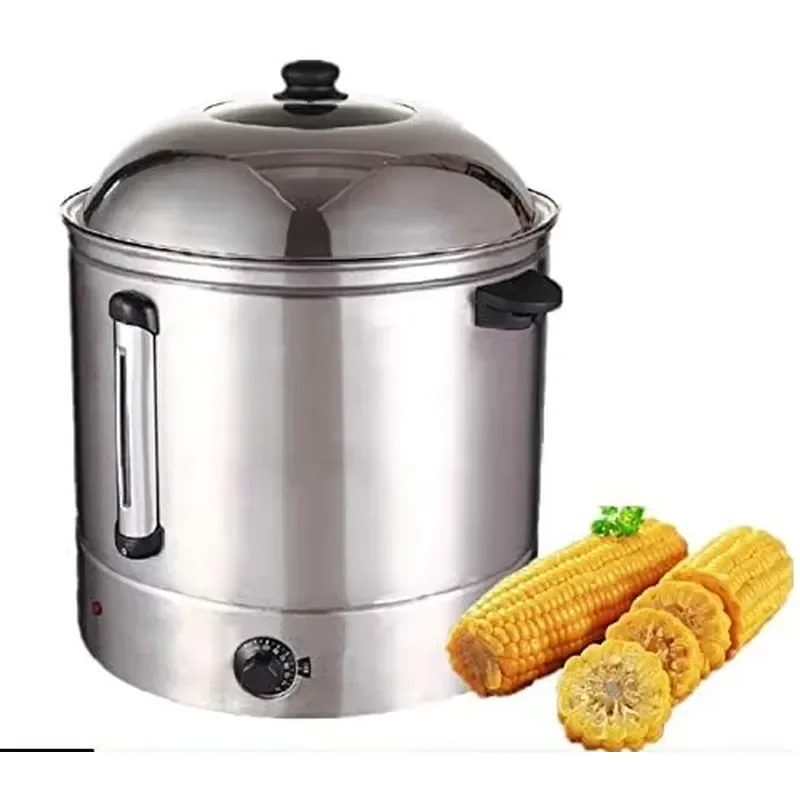 304 Steamer Multifunctional Food Steamer Electric Sweet Corn 48L Commercial Sweet Corn Noodle Boiler For Sale