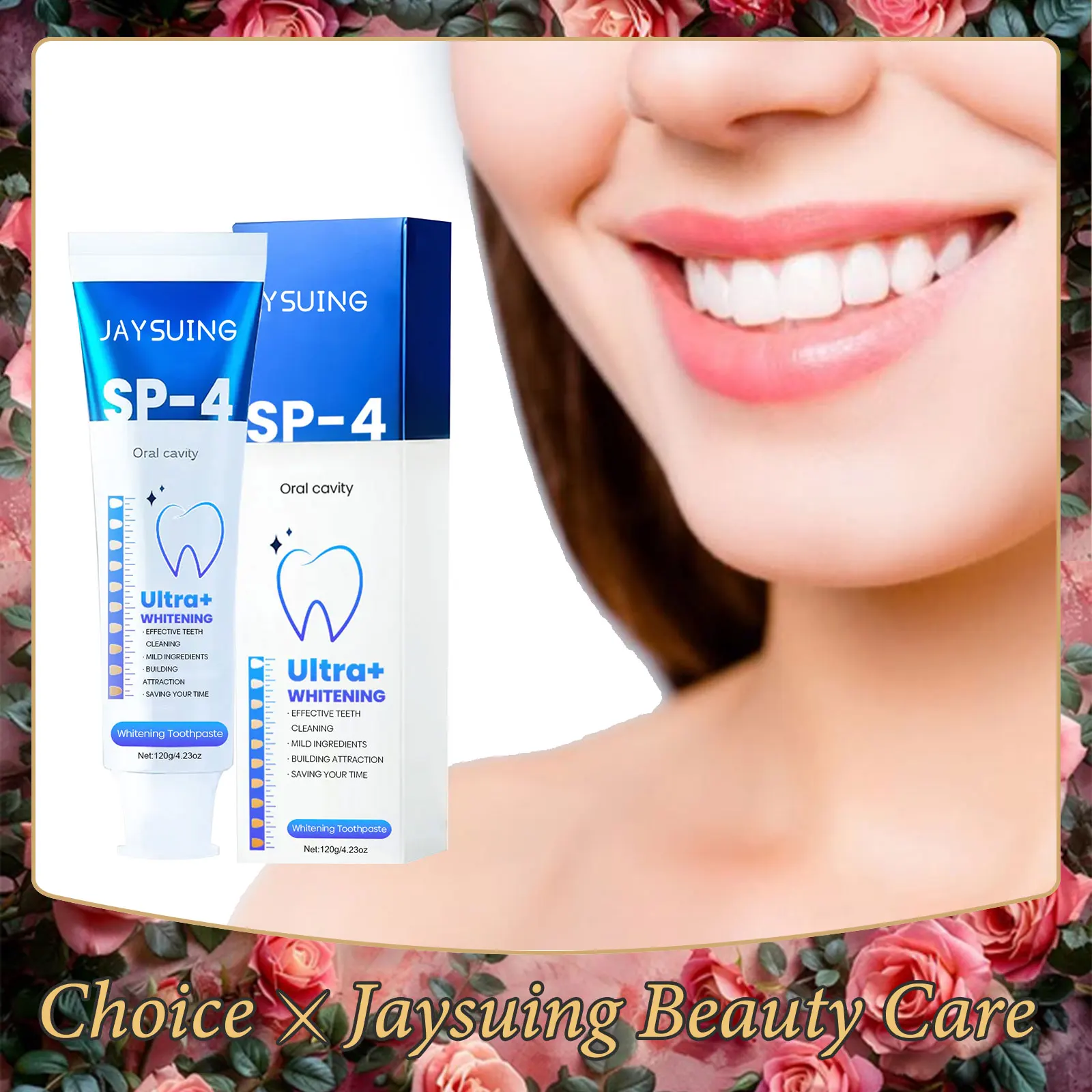 

Probiotic Whitening Toothpaste Teeth Stain Removal Dental Calculus Anti Oral Odor Fresh Breath Tooth Cleansing Brightening Care