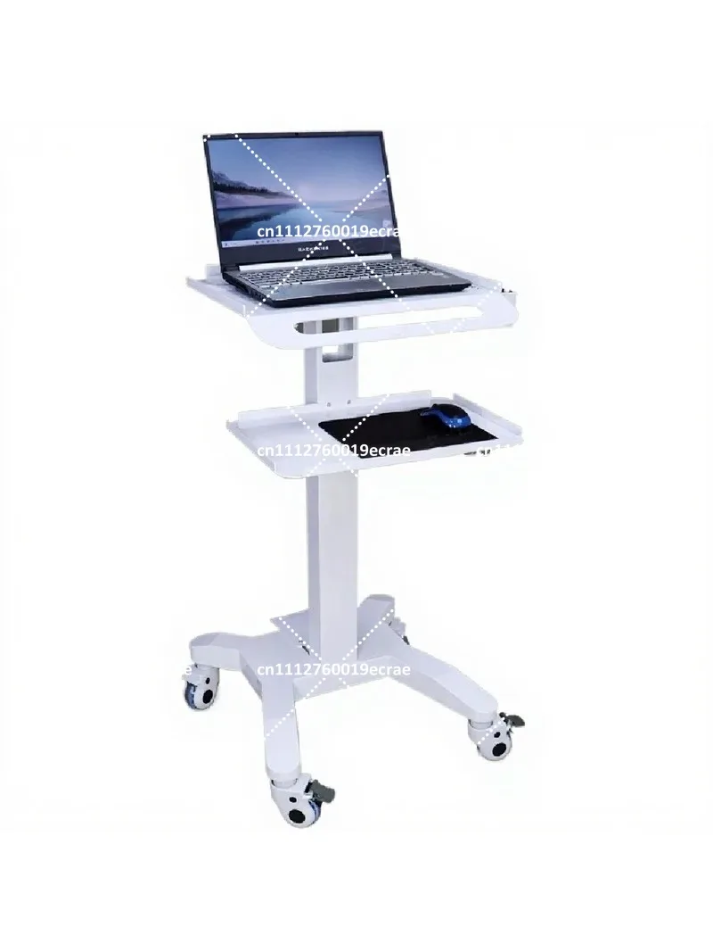 Mobile Oral Scanner Cart Multifunctional Instrument Trolley Endoscope Notebook Display Stand