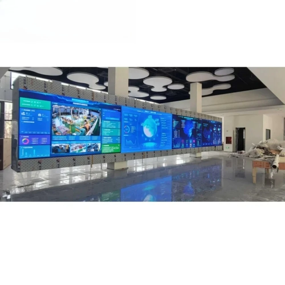 

COB Led Cabinets High Definition Interior LED Screen Advertising Video Wall Display For Control Room And Data Center