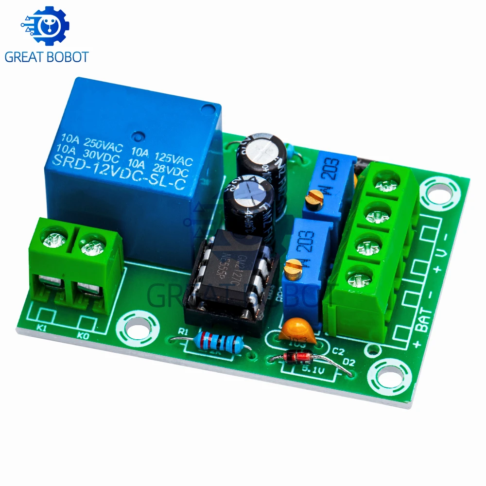 High Quality XH-M601 Battery Charging Control Board 12V Intelligent Charger Power Control Panel Automatic Charging Power