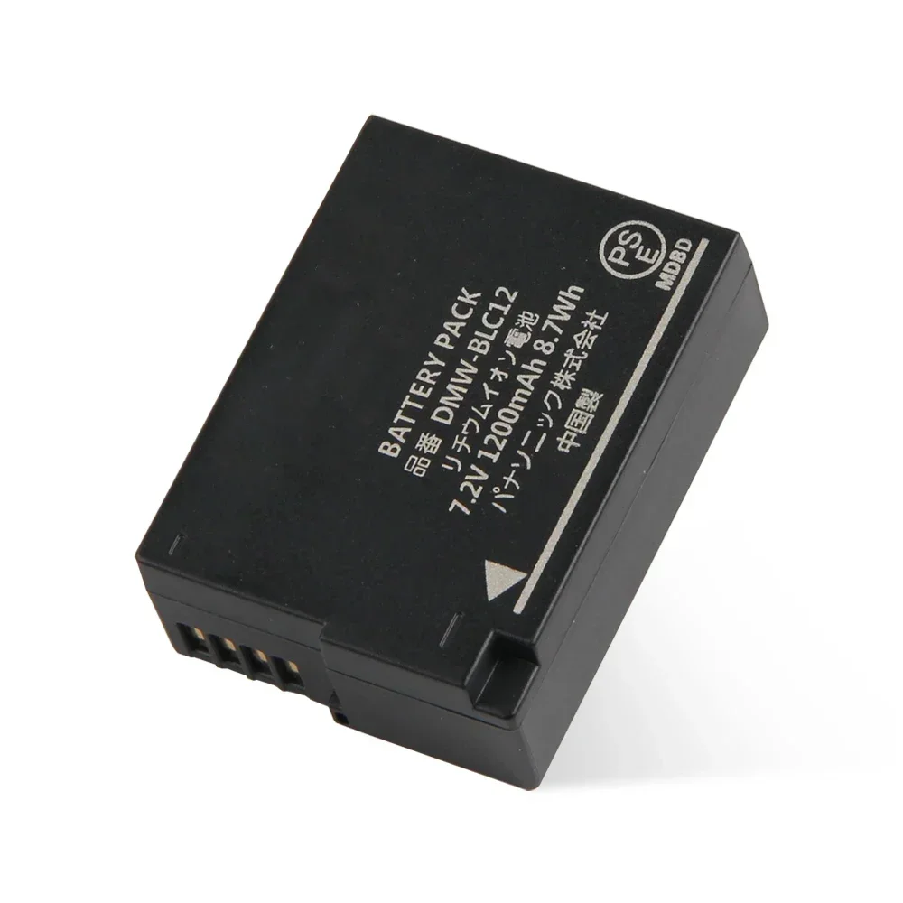 Replacement Battery BP-DC12 For Leica Q VLUX V-LUX4 CL TYP114 TYP116 DMW-BLC12 BP-DLC12  Quality Batteries 1200mAh