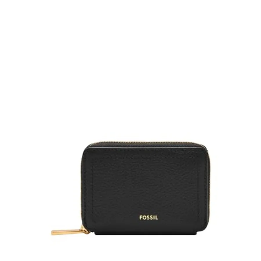 

Women's Logan LiteHide™ Leather RFID Blocking Zip Around Card Case Wallet