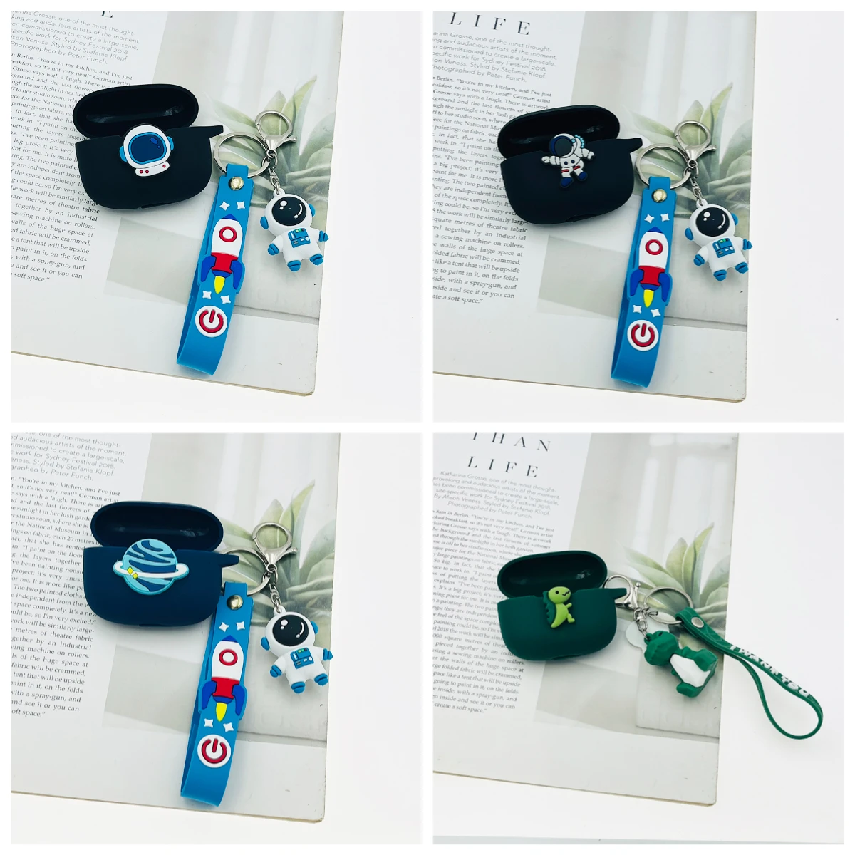 غطاء سماعة أذن كرتوني لهاتف HONOR Choice Earbuds X7 Lite /LCHSE X7Lite X7e /TiinLab S7 X7i صندوق سماعة أذن من السيليكون المقاوم للصدمات #1