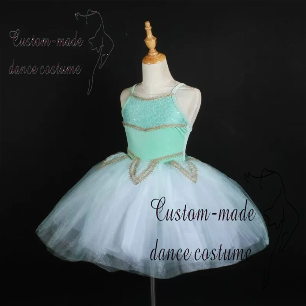

Детское весенне-летнее балетное танцевальное платье для взрослых, наряд для выступлений, тюлевая юбка, пышное платье принцессы