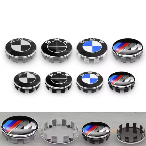 4Pc 68mm 56mm Wheel Center Cover Wheel Hub Center Integrated Cover Logo For BMW G20 G32 G11 X3 X5 X4 X6 X7 G30 G12 F40 F30 X1 X2