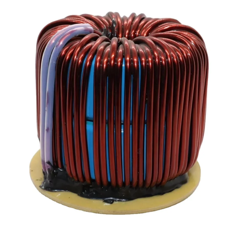Custom Design Npf2260040 80a 110uh Inductors Increase Torus Cored Coil Common Mode Chokes Efficiency Inductors