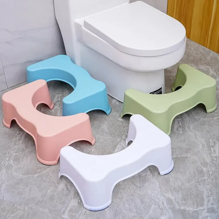 Assento de toalete de agachamento portátil antiderrapante, Fezes de cocô em casa, Constipação adulta, Etapa do banheiro, Acessórios do banheiro