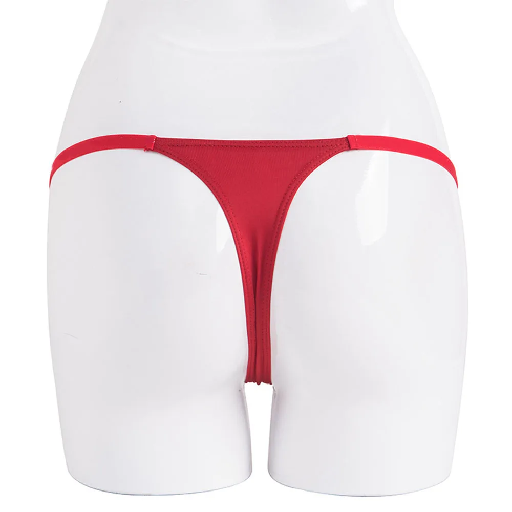 Majtki damskie typu T-back z niskim stanem, elastyczne, bawełniane, stringi, seksowna bielizna, stringi typu G-string.