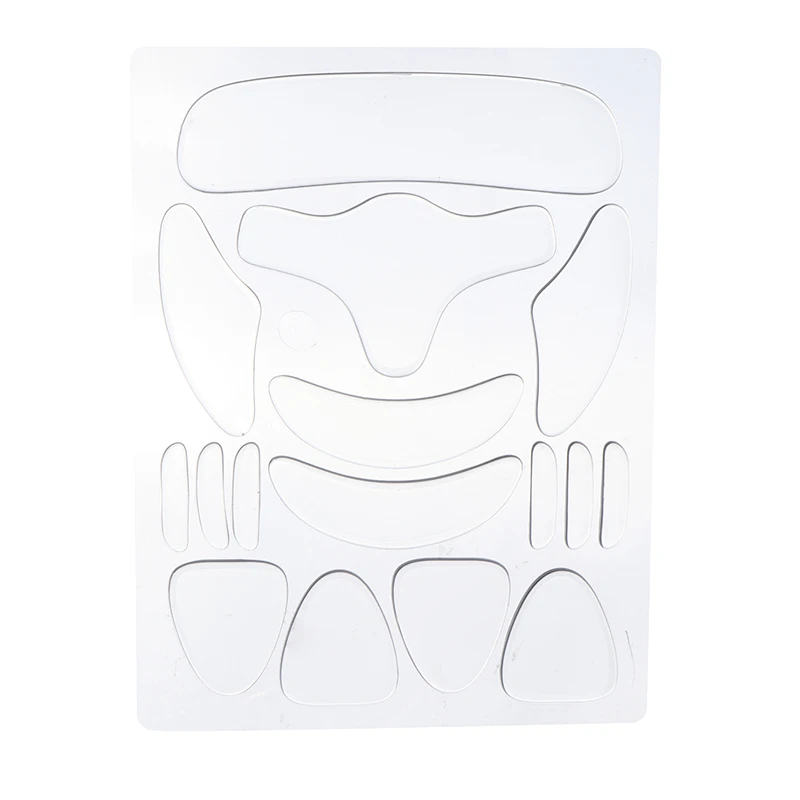 16Pcs adesivo per la rimozione delle rughe in Silicone viso fronte collo adesivo per gli occhi Pad Anti invecchiamento Patch maschera per il sollevamento del viso strumenti per la cura della pelle