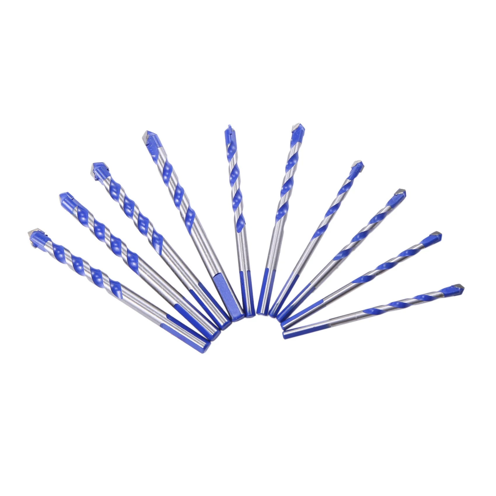 A53Q-20Pcs Hartmetall-Bohrer-Set für Metall, Stahl, Porzellan, Fliesen, Beton, Ziegel, Kunststoff, Holz