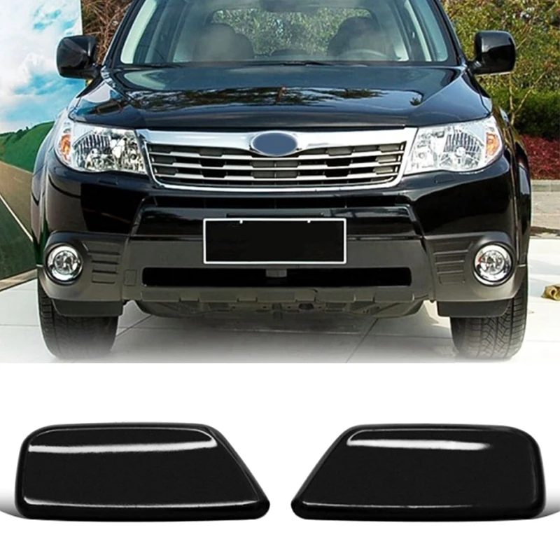 Car Front Bumper Headlight Washer Spray Nozzle Cover For Subaru Forester 09-12 86630-SC030 86630-SC020