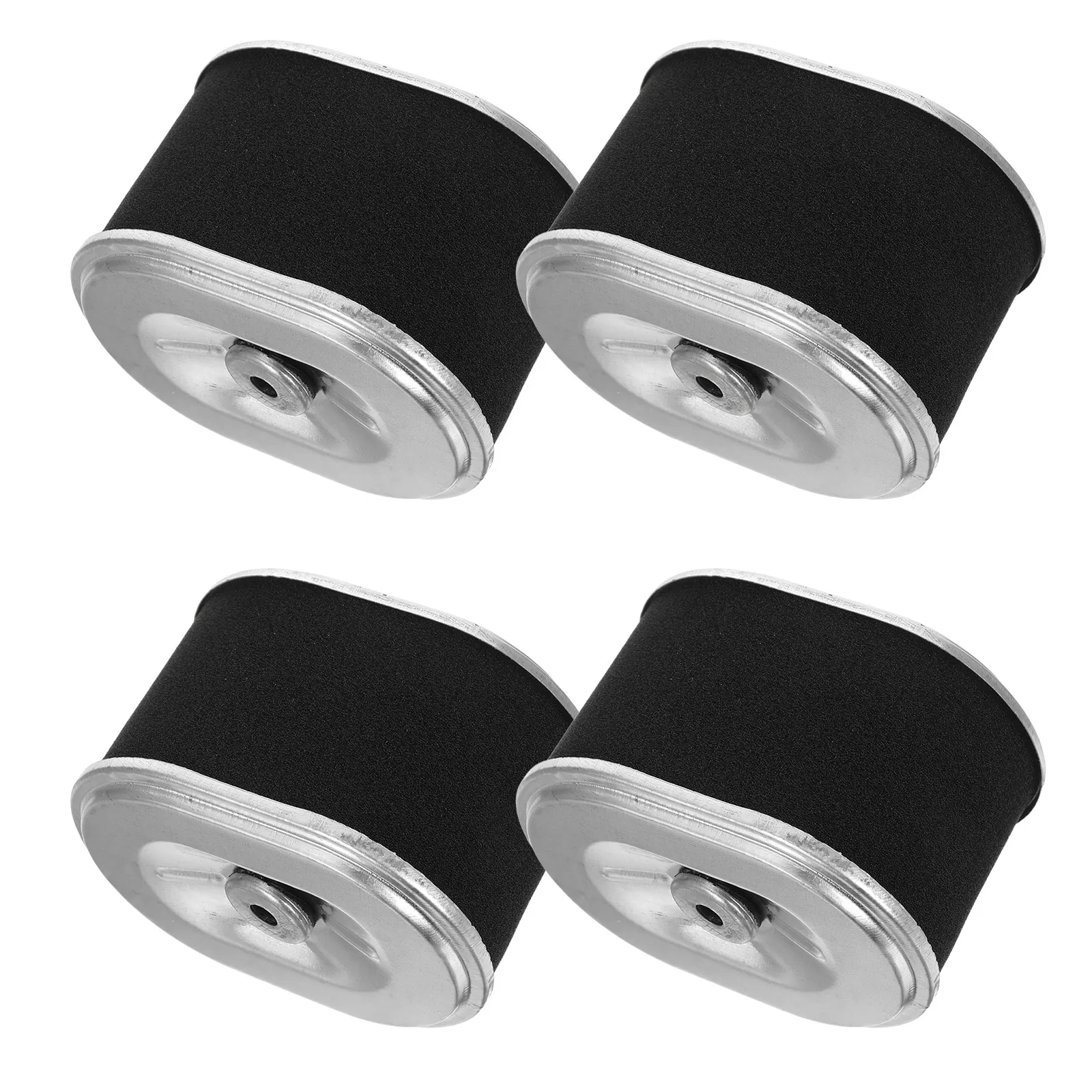 4Pcs 168F Small Engine Air Filter High Dust Capacity Paper Element Sponge Design for Agricultural Construction Equipment Tiller