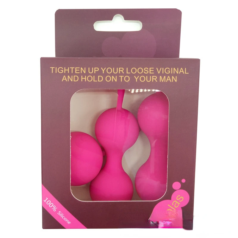 Silicone Shrink Pussy Ball Hardcover Version Silicone Vaginal Dumbbell Female Masturbator for Postpartum Vaginal Relaxation