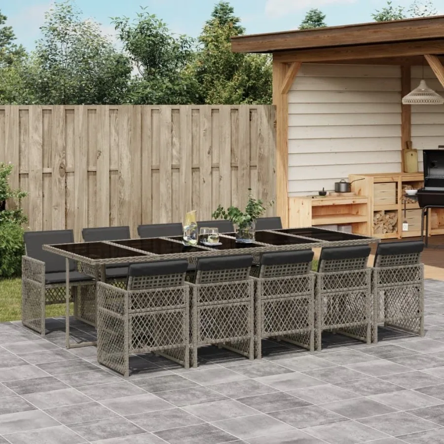 

Garden Dining Set Grey