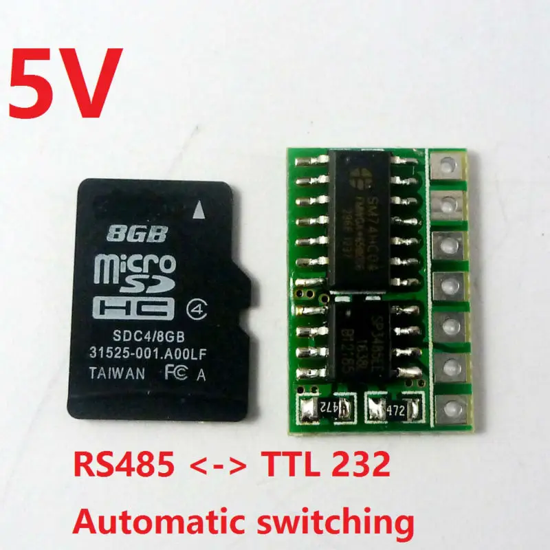Mini 5V RS485 to TTL Converter SP485EE Module UART Serial Adapter for MODBUS RTU