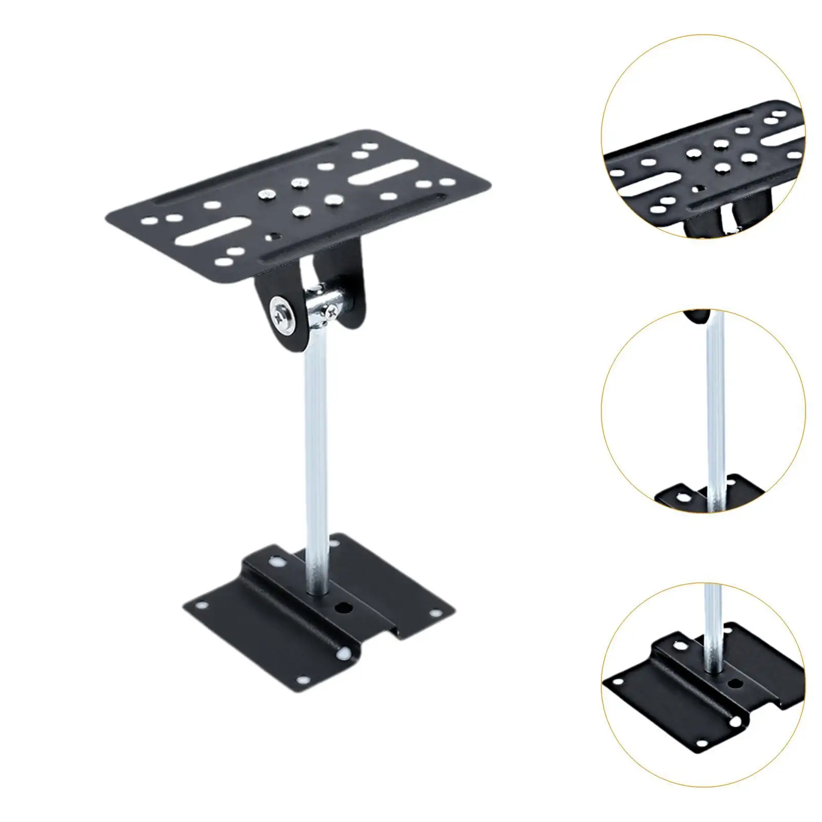 Потолочный монтажный кронштейн, аксессуары, простая установка, стабильная металлическая подставка для динамиков из сплава, настенное крепление для сценических выступлений, КТВ